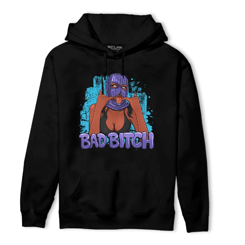 Chic And Contemporary Unisex Clothing Choices Fashion Sale NastyJamz Aqua 6s Hoodie Match Gangster Bad Bitch