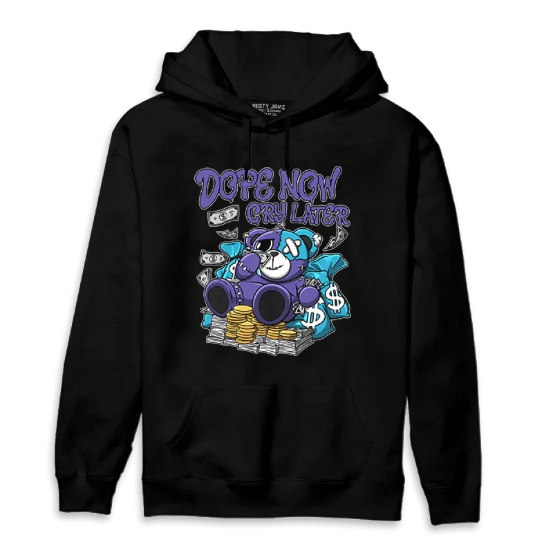 Sustainable Gender-Neutral Apparel Mega Sale NastyJamz Aqua 6s Hoodie Match Money Cry BER