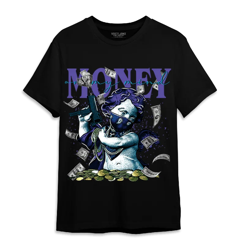 Unisex Casual Fashion Trends Huge Price Cut NastyJamz Aqua 6s T-Shirt Match Money On My Mine Gang