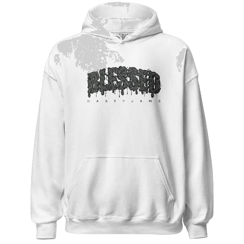 Functional And Stylish Unisex Outerwear Exclusive Fashion Deals NastyJamz Fear Pack 3s Hoodie Match Blessed Text