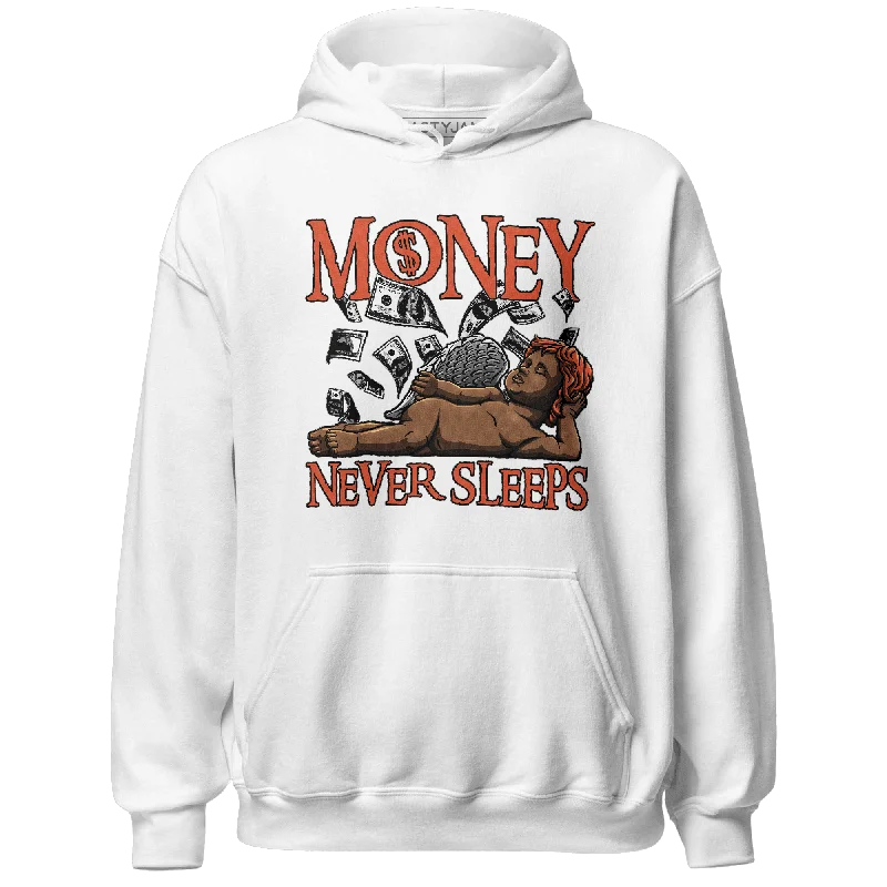 Gender-Neutral Trendy Clothing Styles Seasonal Style Discounts NastyJamz Georgia Peach 3s Hoodie Match Money Never Sleeps