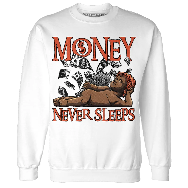 Gender-Neutral Fashion For Everyday Style Fashion-Forward NastyJamz Georgia Peach 3s Sweatshirt Match Money Never Sleeps