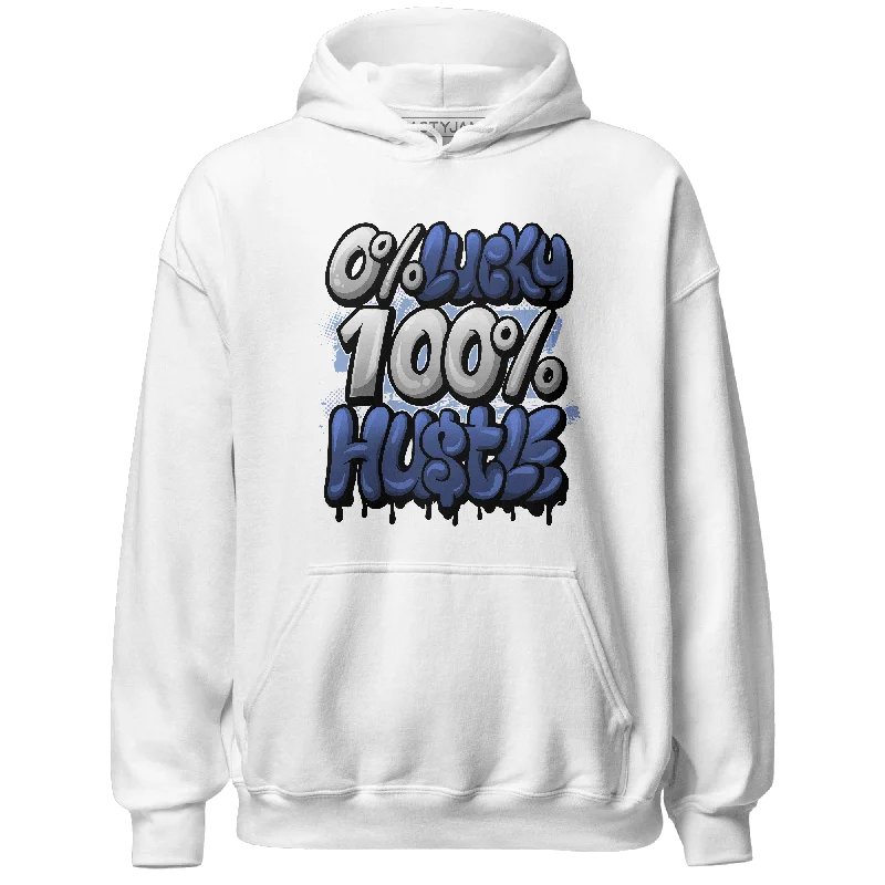 Sustainable Gender-Neutral Apparel Sleek Style Discounts NastyJamz Midnight Navy 5s Hoodie Match Lucky Hustle