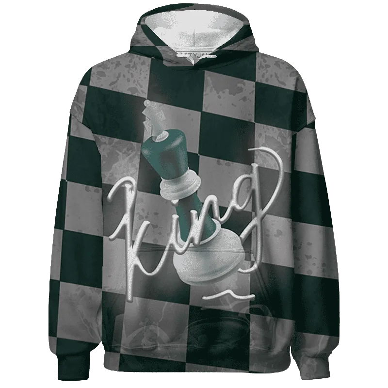 Contemporary Gender-Free Clothing Styles Feminine Luxe Style Sale NastyJamz Oxidized Green 4s Hoodie Match Black King All-Over Print