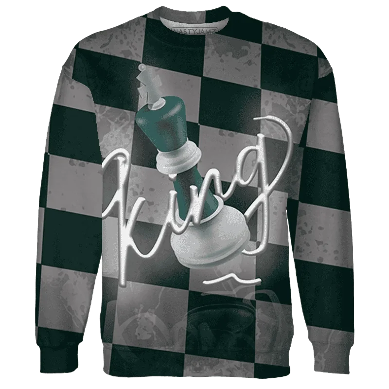 Lightweight And Breathable Unisex Wear New Styles Just In NastyJamz Oxidized Green 4s Sweatshirt Match Black King All-Over Print