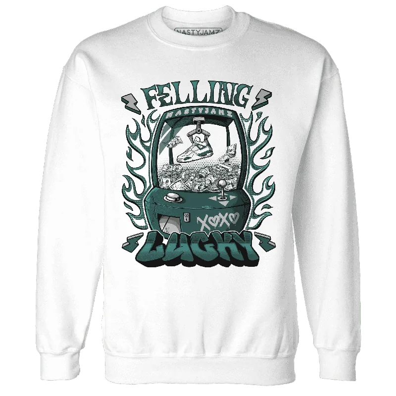 Unisex Casual Fashion Trends The Latest Fashion Trends NastyJamz Oxidized Green 4s Sweatshirt Match  Feeling Lucky