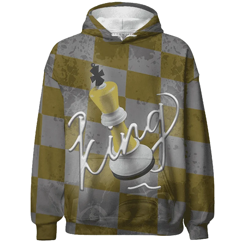 Stylish Unisex Outfit Ideas Contemporary Chic Promotions NastyJamz Vivid Sulfur 4s Hoodie Match Black King All-Over Print