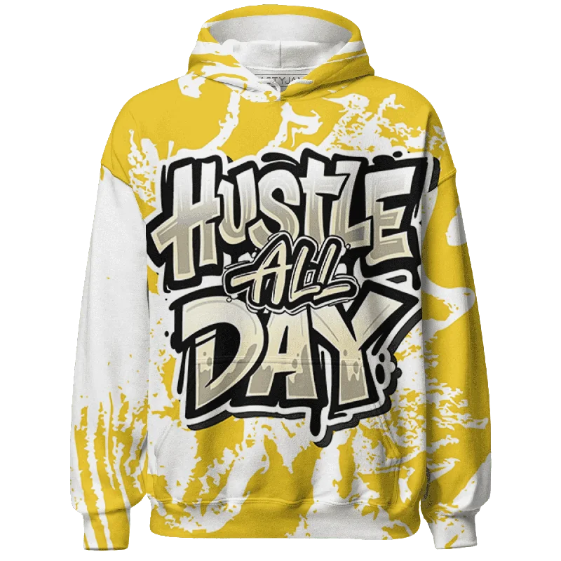 Sustainable And Ethical Unisex Clothing Style Upgrade NastyJamz Vivid Sulfur 4s Hoodie Match Hustle All Day All-Over Print