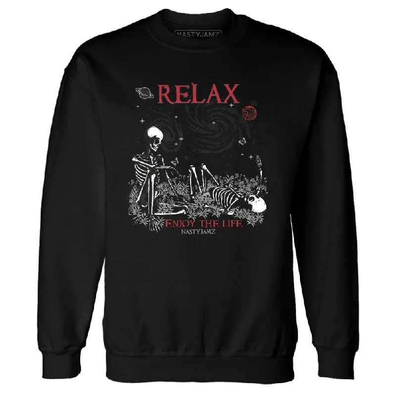 Unisex Everyday Fashion Essentials Contemporary Fashion Sale Bred Velvet 11s NastyJamz Sweatshirt Match Relax