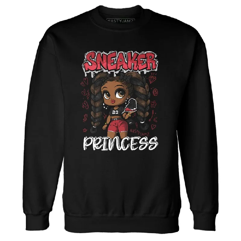 Functional And Stylish Unisex Wear Holiday Attire Sale Bred Velvet 11s NastyJamz Sweatshirt Match Sneaker Princess