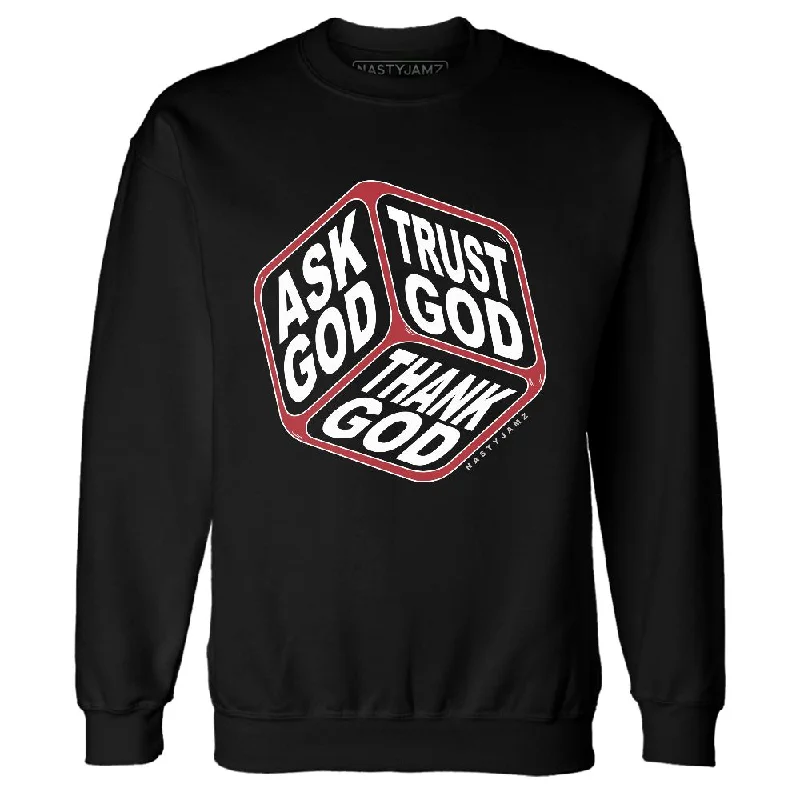 Gender-Neutral Clothing Styles Classy Style Discounts Bred Velvet 11s NastyJamz Sweatshirt Match Trust God