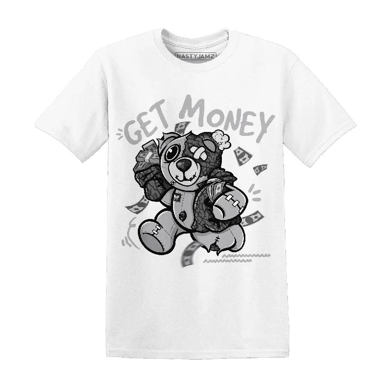 Unisex Everyday Fashion Essentials Trendy Styles NastyJamz Cement Grey 3s T-Shirt Match  Get Money BER