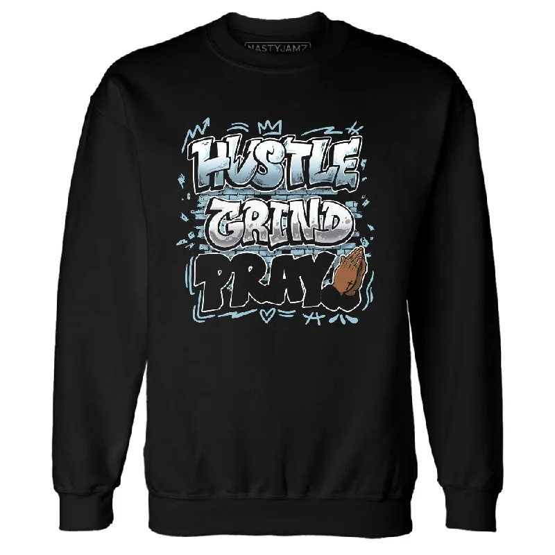 Lightweight And Breathable Unisex Wear Spring Fashion Legend Blue 11s NastyJamz Sweatshirt Match Hustle Grind Pray