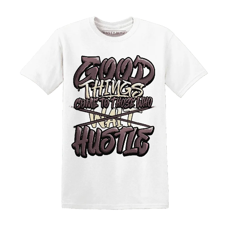 Oversized And Relaxed Unisex Fashion Hot Styles NastyJamz Burgundy Crush 3s T-Shirt Match Good Things