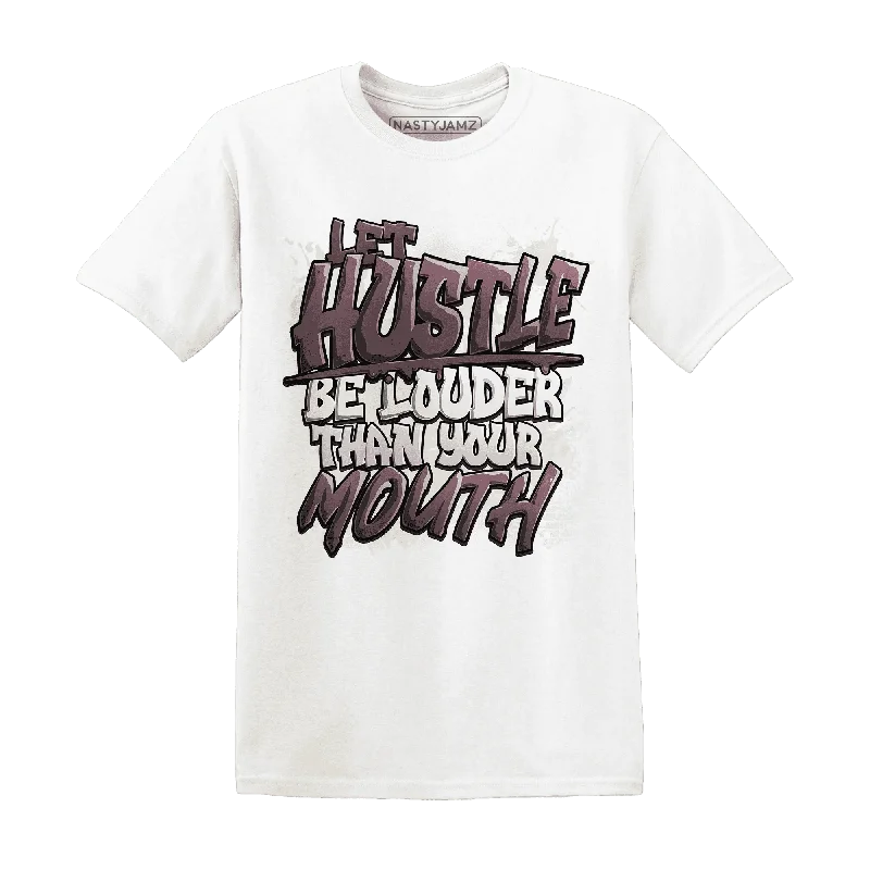 Versatile Clothing For All Genders Relaxed Style NastyJamz Burgundy Crush 3s T-Shirt Match Hustle Louder