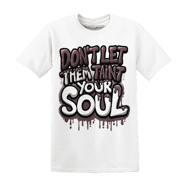 Contemporary Gender-Free Clothing Styles Chic & Modern Sales NastyJamz Burgundy Crush 3s T-Shirt Match Never Taint Your Soul