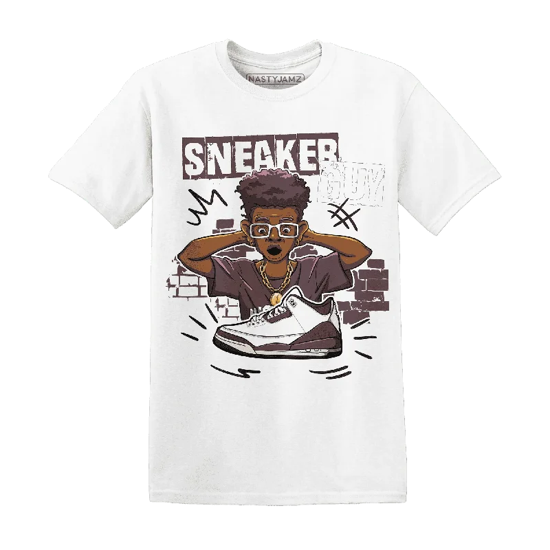 Contemporary Gender-Free Clothing Styles Flash Sales NastyJamz Burgundy Crush 3s T-Shirt Match Sneaker Guy Collector