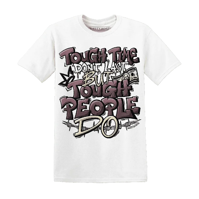 Trendy Unisex Streetwear Fashion Special Offers NastyJamz Burgundy Crush 3s T-Shirt Match Tough People Never Fall