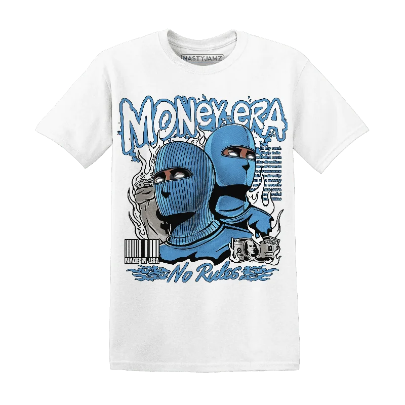 Gender-Neutral Trendy Clothing Styles Luxury Fashion NastyJamz Carolina Blue Univercitii 17s T-Shirt Match Money Era