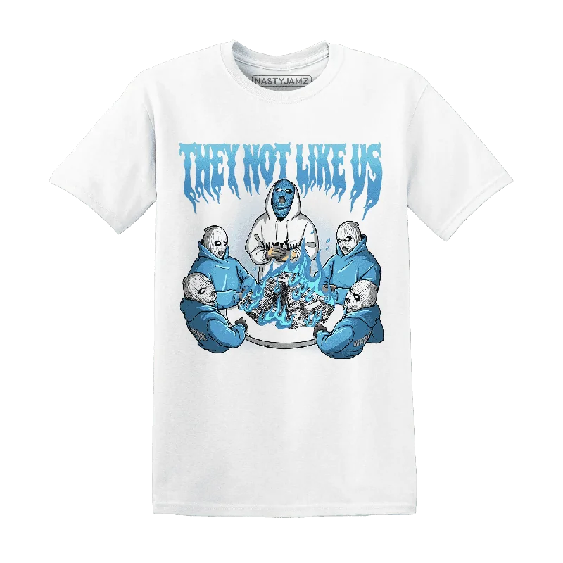 Sleek And Comfortable Unisex Wear Cozy Chic Promotions NastyJamz Carolina Blue Univercitii 17s T-Shirt Match They Not Like Us