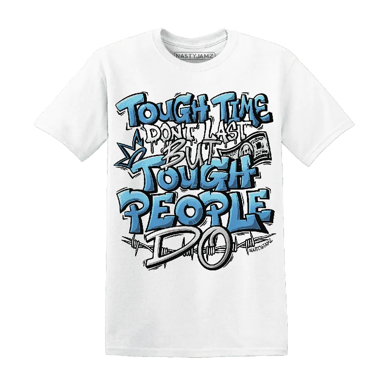 High-Quality Unisex Basics For Everyday Wear Easy Elegance Sales NastyJamz Carolina Blue Univercitii 17s T-Shirt Match Tough People Never Fall