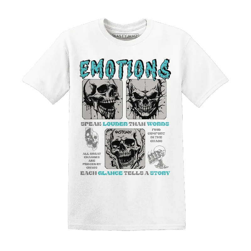 Unisex Casual Fashion Trends Fashion Forward NastyJamz NBL Cyan Burst 9060 T-Shirt Match Emotions Skull