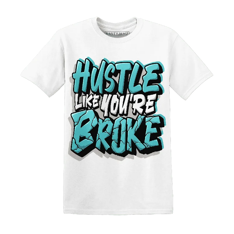 Soft And Breathable Unisex Loungewear Urban Fashion NastyJamz NBL Cyan Burst 9060 T-Shirt Match Hustle Like Broke