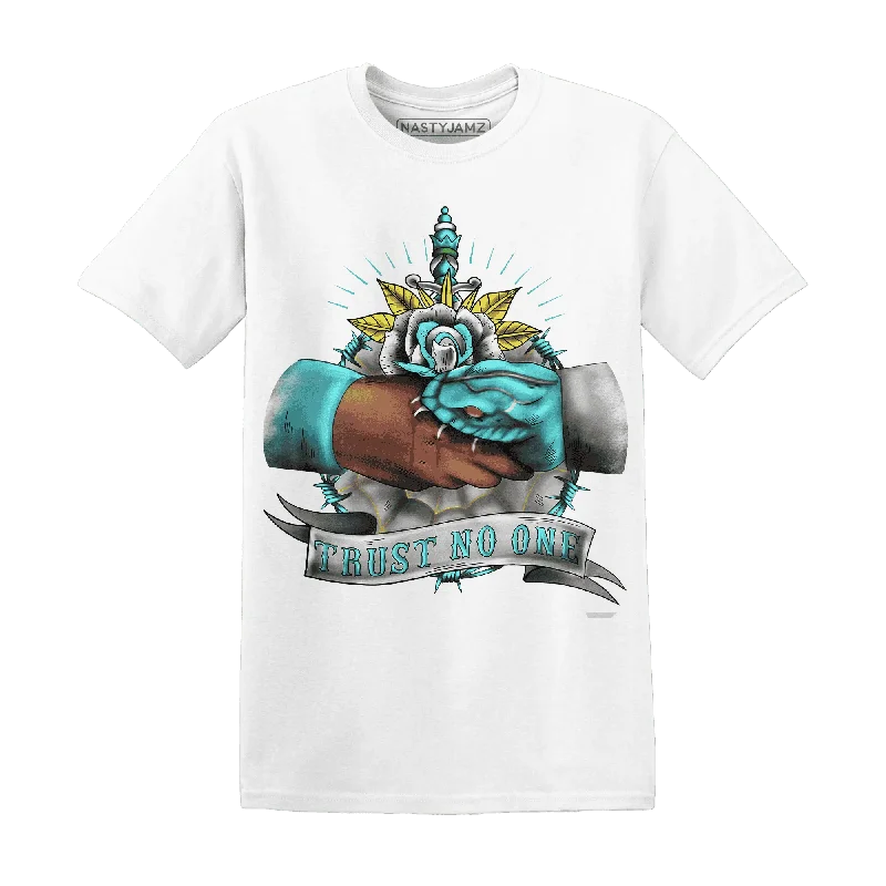 Classic Unisex Fashion Looks Sophisticated Street Style Offers NastyJamz NBL Cyan Burst 9060 T-Shirt Match Trust No One Old School