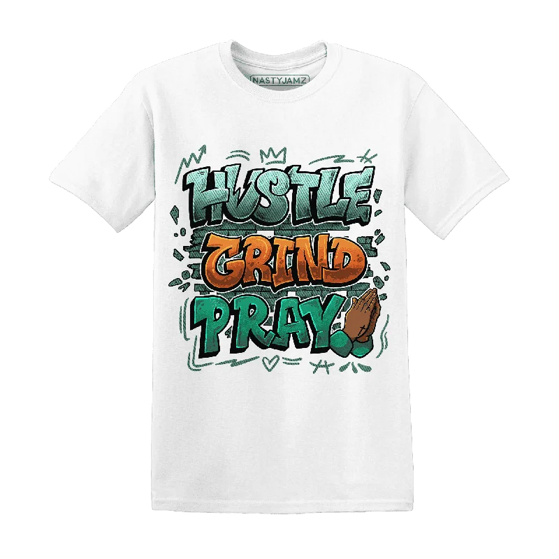 Oversized Unisex Apparel For Effortless Style Insane Discount Onslaught NastyJamz Nina CN Abney 3s T-Shirt Match Hustle Grind Pray