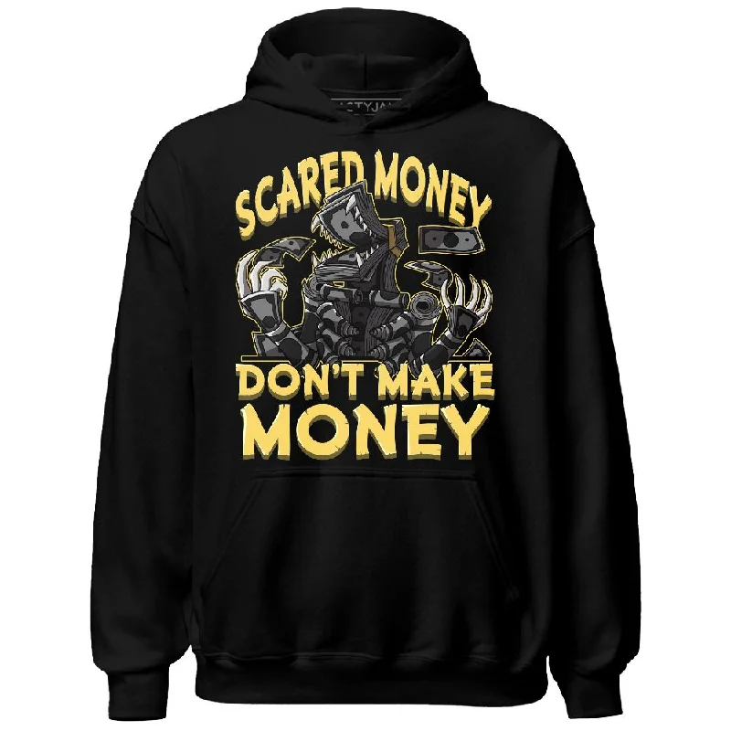 Gender-Neutral Clothing Styles Top Deals PT Metallic Gold White 12s NastyJamz Hoodie Match Scared Money