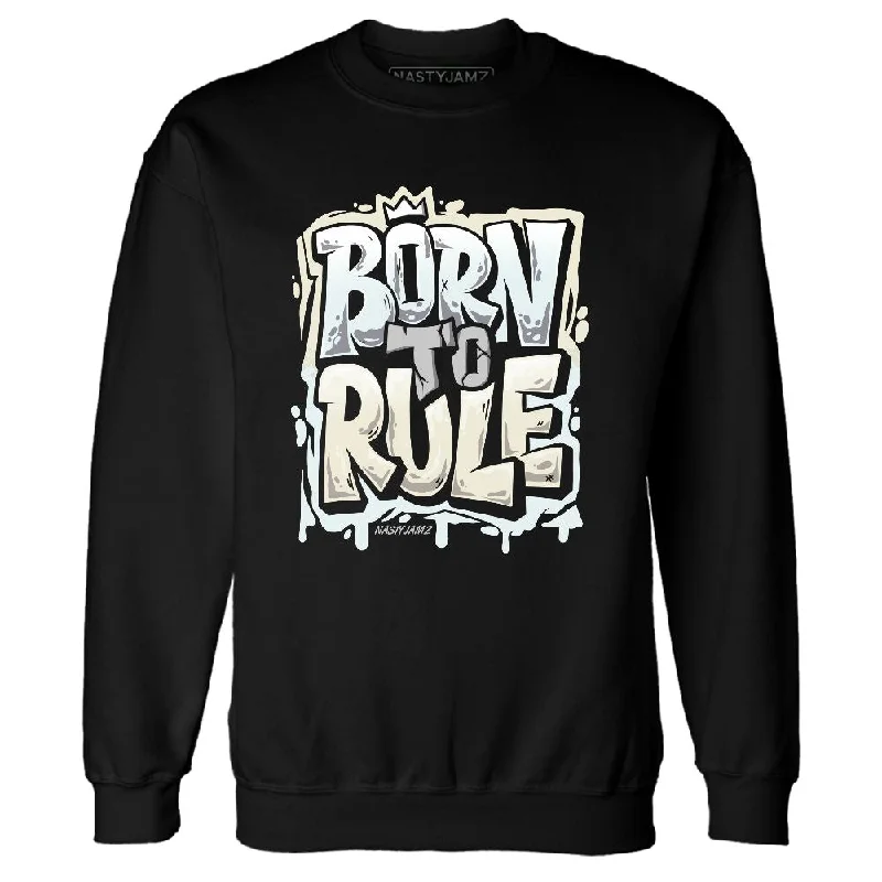 Comfortable Gender-Free Fashion Choices Crazy Price Slashing Pure Platinum 4s NastyJamz Sweatshirt Match Born To Rule