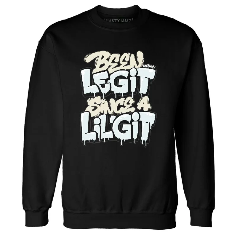 All-Season Unisex Clothing Collection New Season Fashion Preview Pure Platinum 4s NastyJamz Sweatshirt Match Legit Git