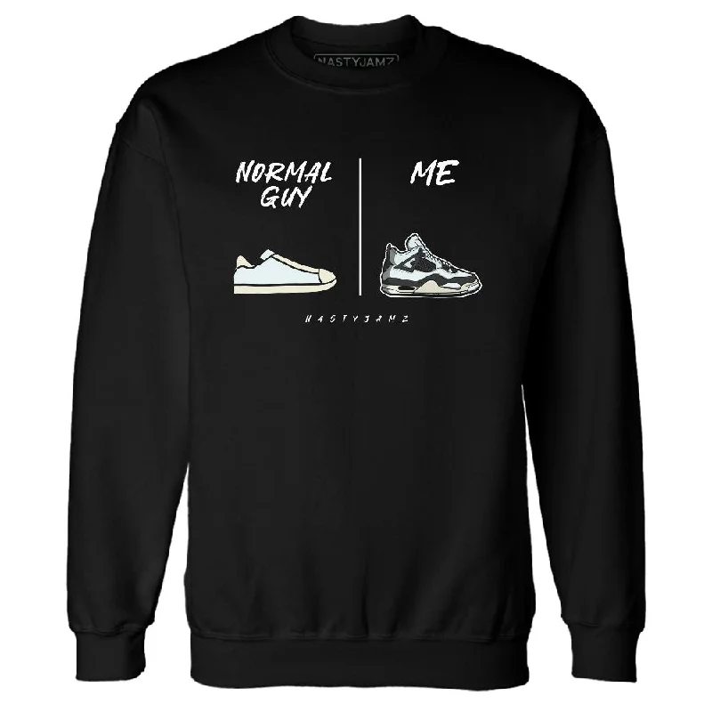 Versatile Clothing For All Genders Ride The Style Wave Pure Platinum 4s NastyJamz Sweatshirt Match Normal Guy Shoe