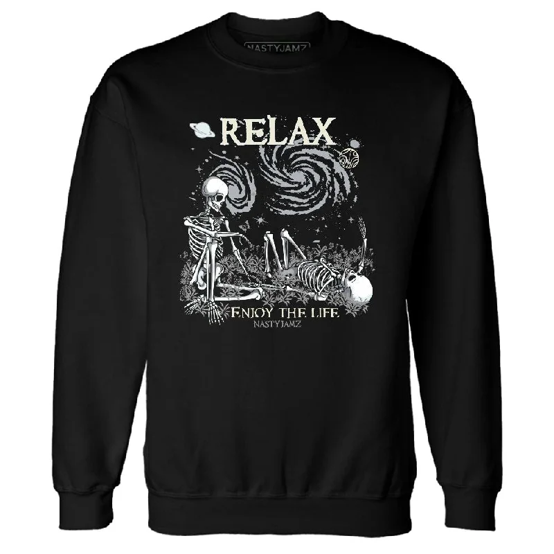 Unisex Everyday Fashion Essentials End-Of-Season Clearance Pure Platinum 4s NastyJamz Sweatshirt Match Relax