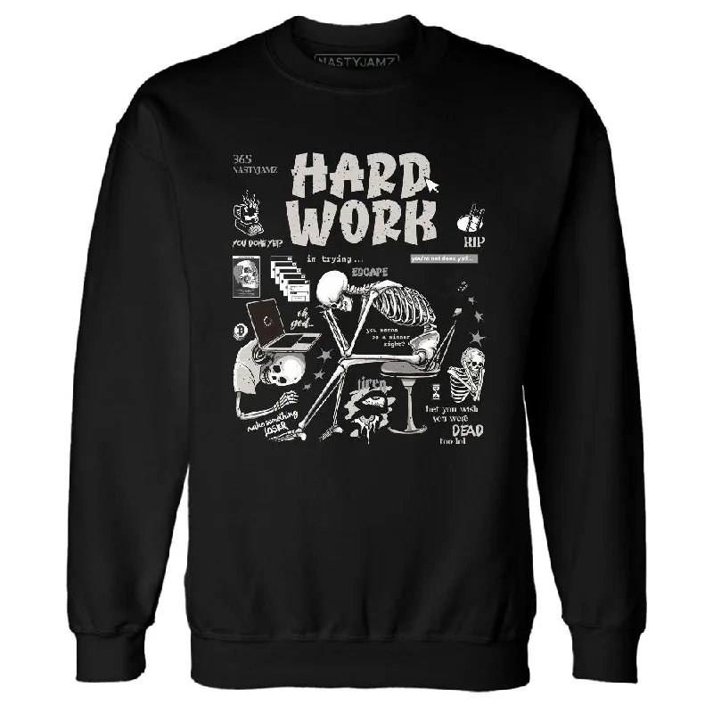 Modern Unisex Clothing For Any Occasion Evening Elegance Reverse Metallic 5s NastyJamz Sweatshirt Match Hard Work