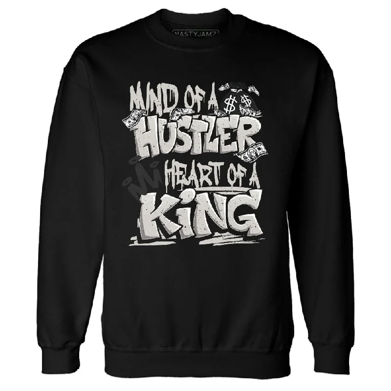 Minimalist Unisex Wardrobe Must-Haves Sale Event, Prices Rock Reverse Metallic 5s NastyJamz Sweatshirt Match Hustler Heart King